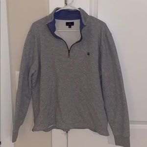 Brooks Brothers Grey 1/4 Zip Pullover